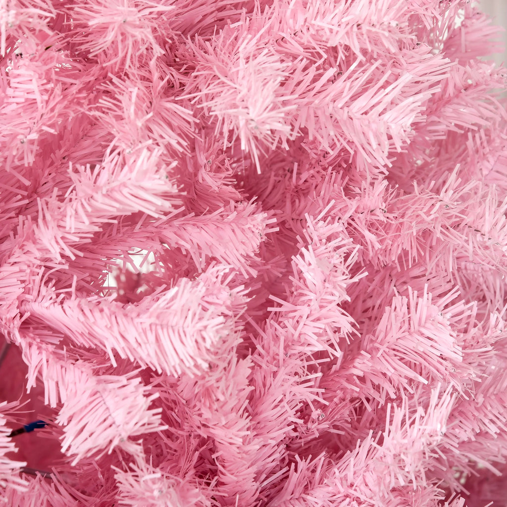 7.5ft Artificial Christmas Tree Holiday Décor with 1288 Branches, Steel Base