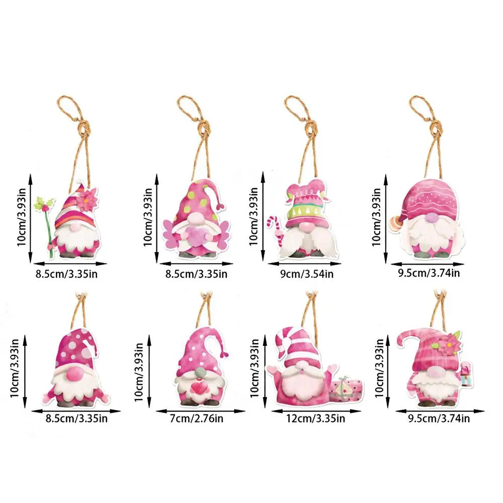 Tree Ornaments Pink Christmas Tree Ornaments Pink 8Pieces Christmas Pendants Tree Ornaments Vintage Holiday Decorations Cute