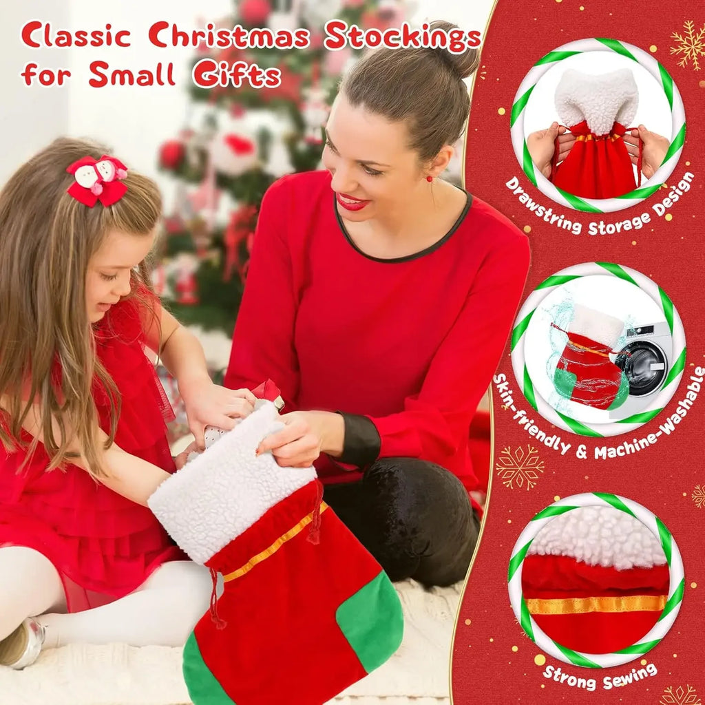 MorisMos 8 Pieces Christmas Ornaments Set Christmas Tree Decorations Gifts, Christmas Hanging Decor