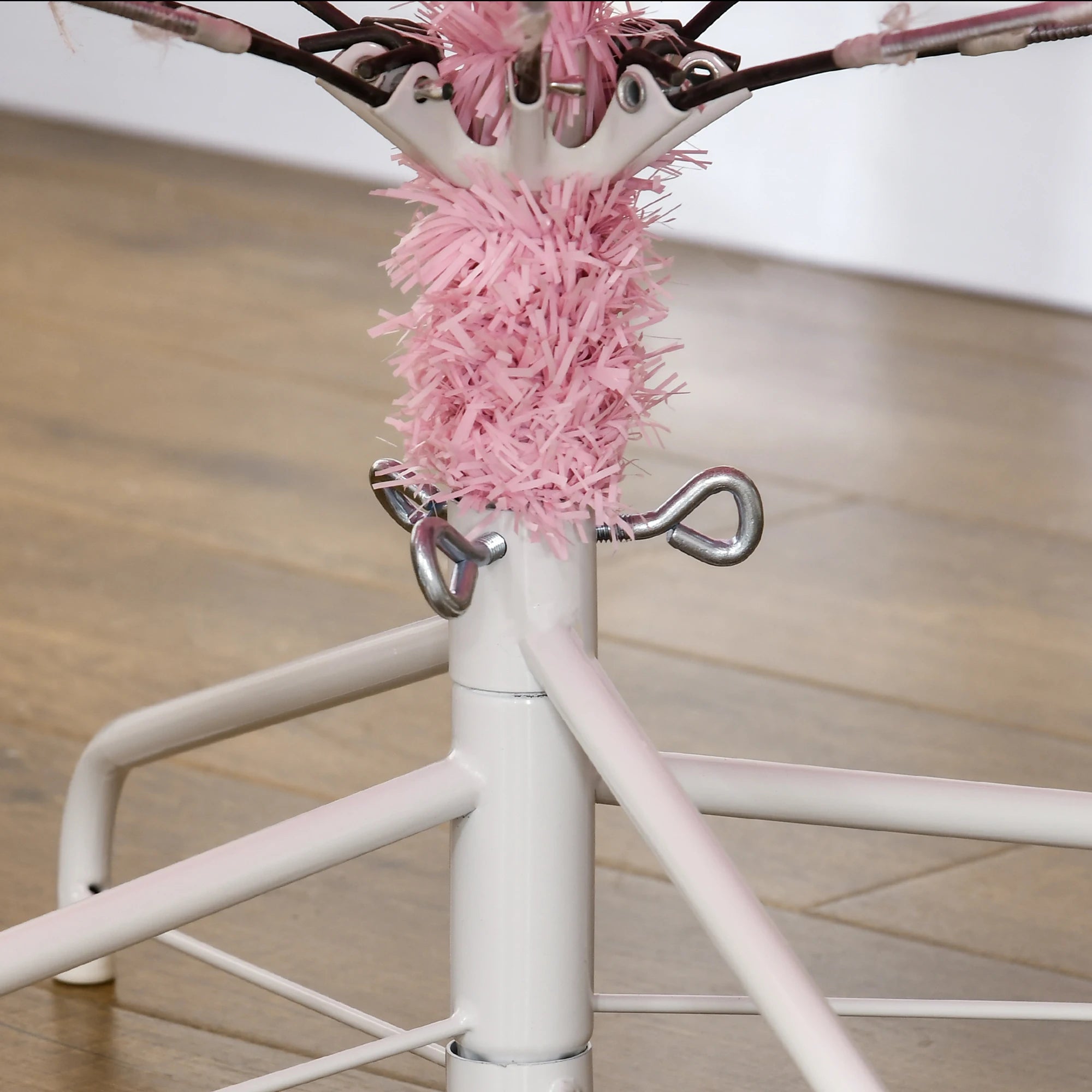 7.5ft Artificial Christmas Tree Holiday Décor with 1288 Branches, Steel Base