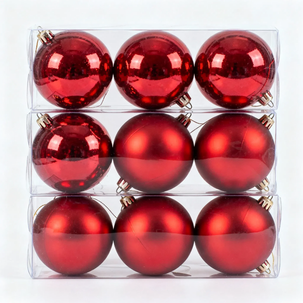 6/7FT Realistic Green Artificial Christmas Tree,Unlit,Decorated with Natural Pinecones & Holly Berries, Quick Setup,Metal Stand