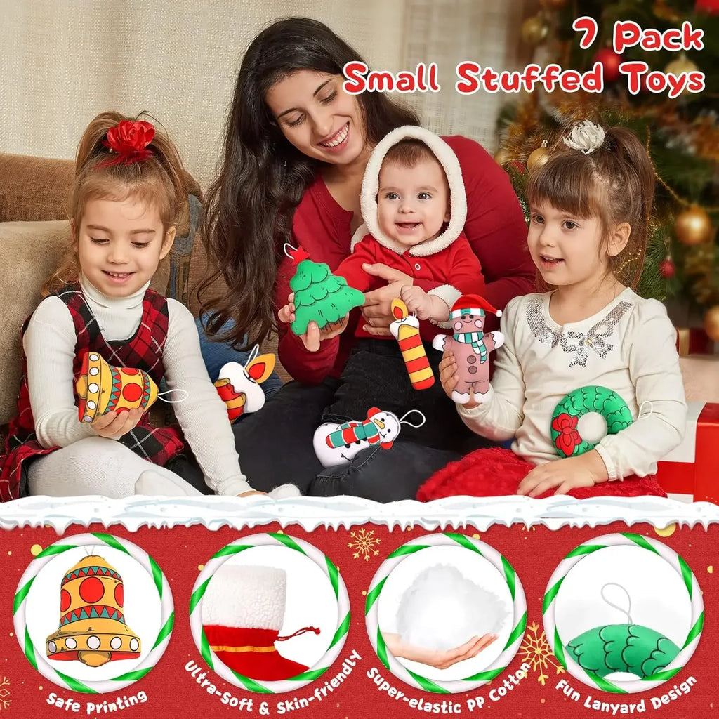 MorisMos 8 Pieces Christmas Ornaments Set Christmas Tree Decorations Gifts, Christmas Hanging Decor